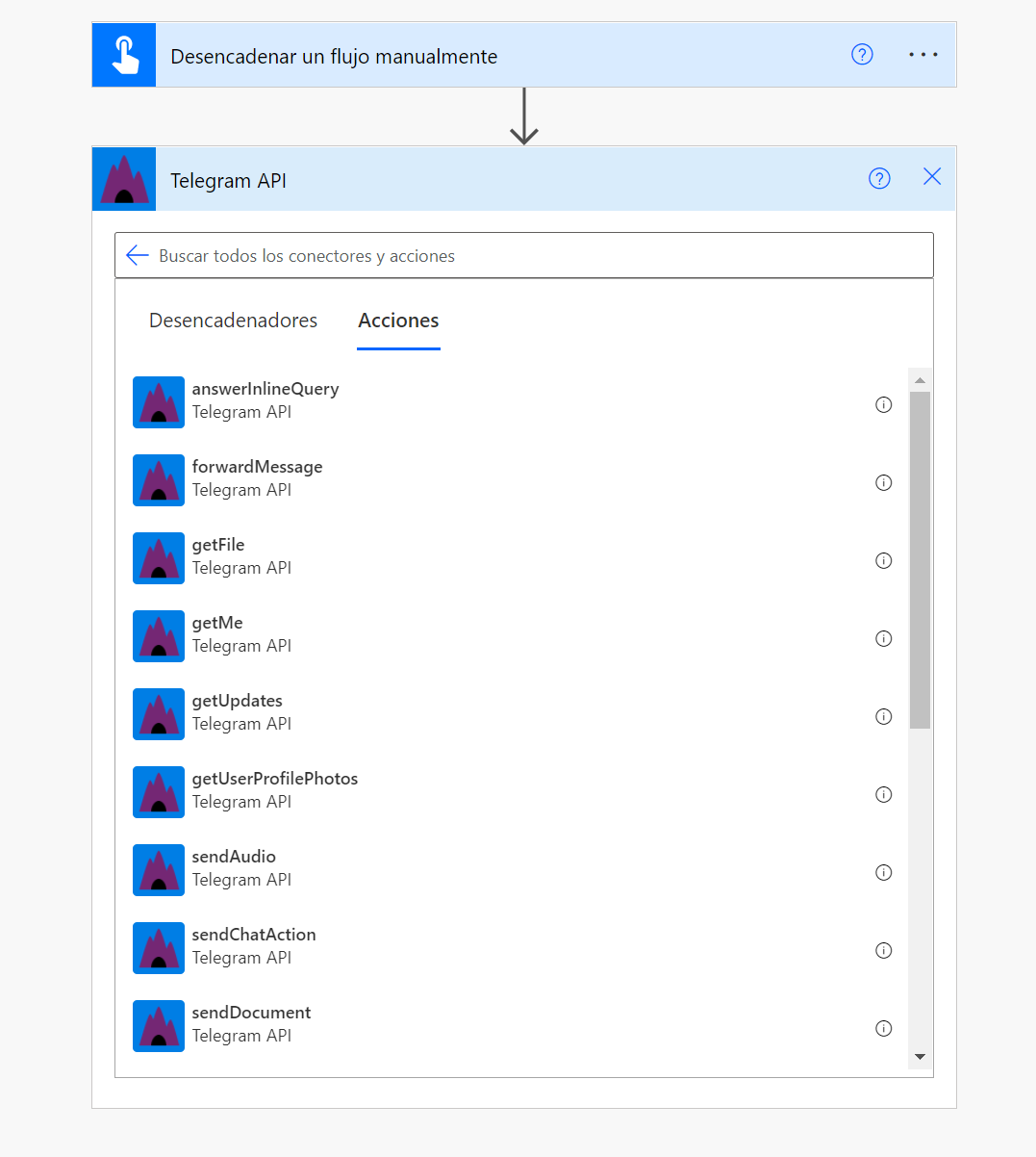 Ensayo: Conector personalizado con Telegram en Power Platform (I)