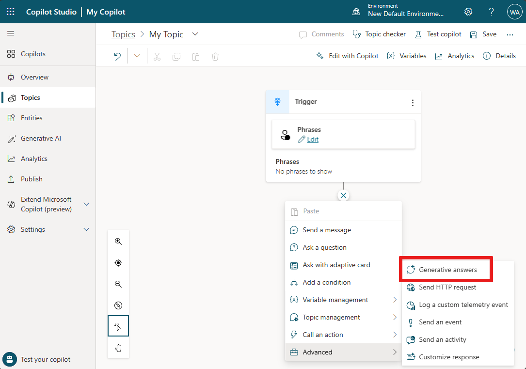 Ensayo: Como utilizar SharePoint como origen de datos en Copilot Studio